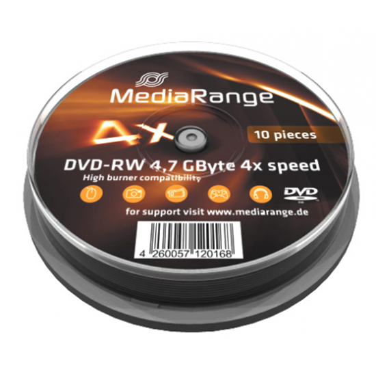 Picture of DVD-RW Rewritable discs